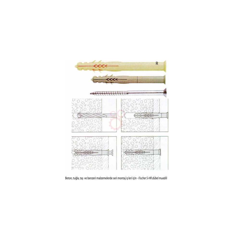 Apolo Mea 501188 MEA DUBEL 501188 R 8 x 80 SP