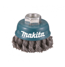 Makita D-24131 ÇANAK FIRÇA  -  BURMA TELLİ KONİK 75xM14x2 mm