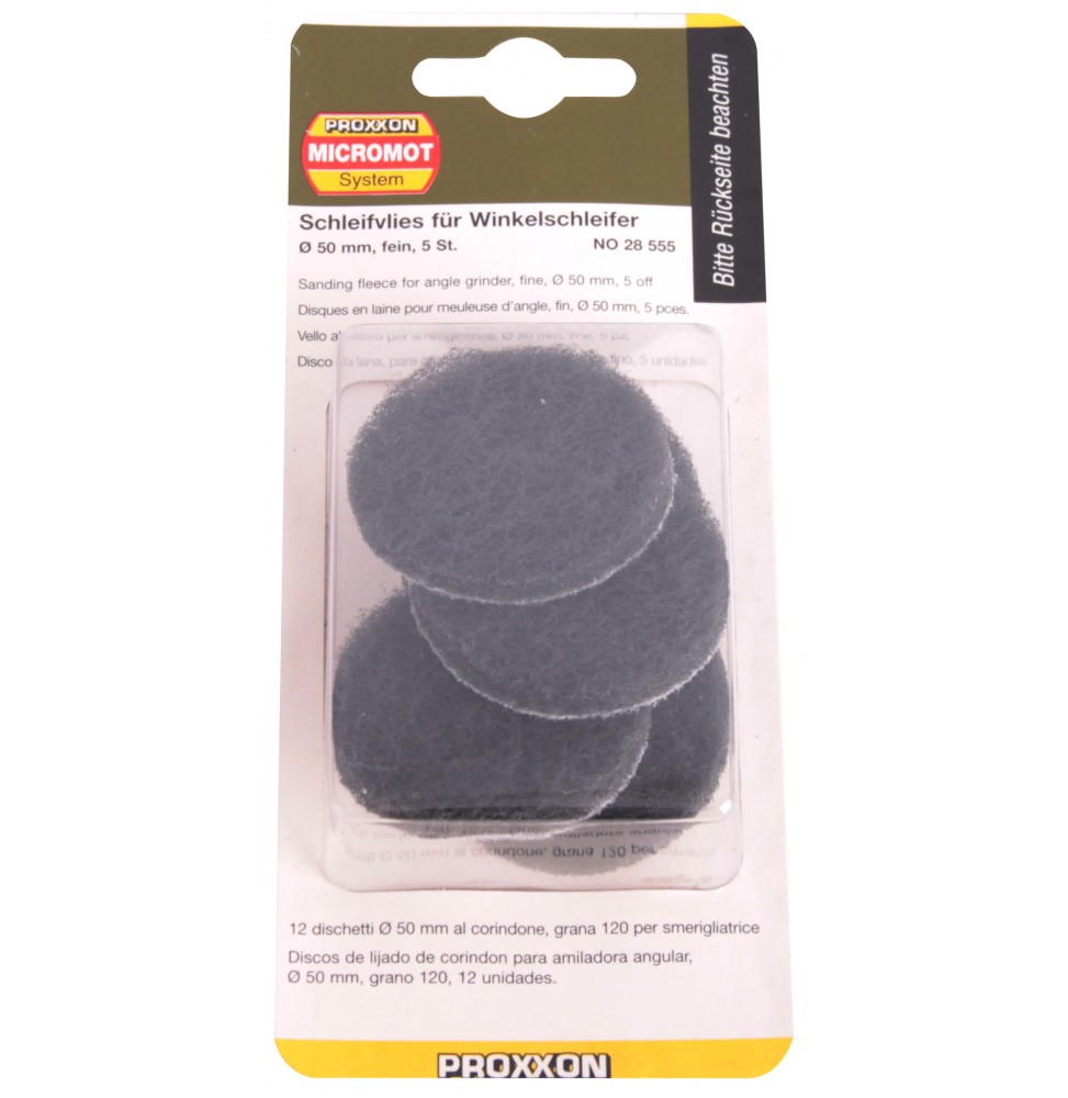 Proxxon 28555 ZIMPARA KEÇESİ iNCE 5 Lİ