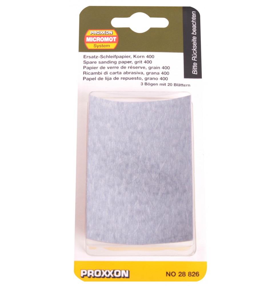 Proxxon 28826 KALEM ZIMPARA iÇİN 400 KUM SİLİKON KARBÜR