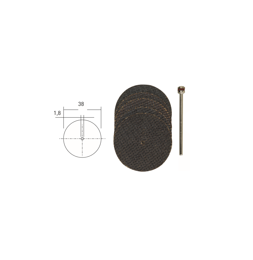 Proxxon 28818 KESME DİSKİ 5 Lİ 38 mm