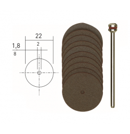 Proxxon 28810 KESME DİSKİ 10 LU 22 mm