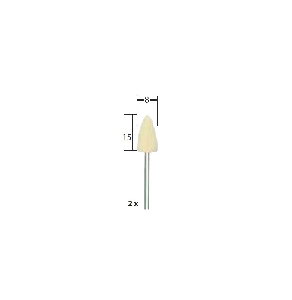 Proxxon 28801 HASSAS POLİSAJ 2 Lİ