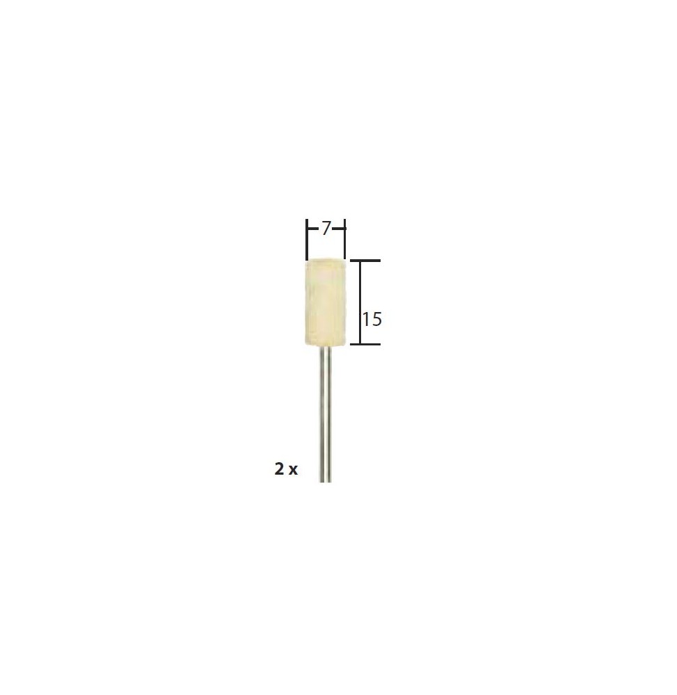 Proxxon 28802 HASSAS POLİSAJ 2 Lİ