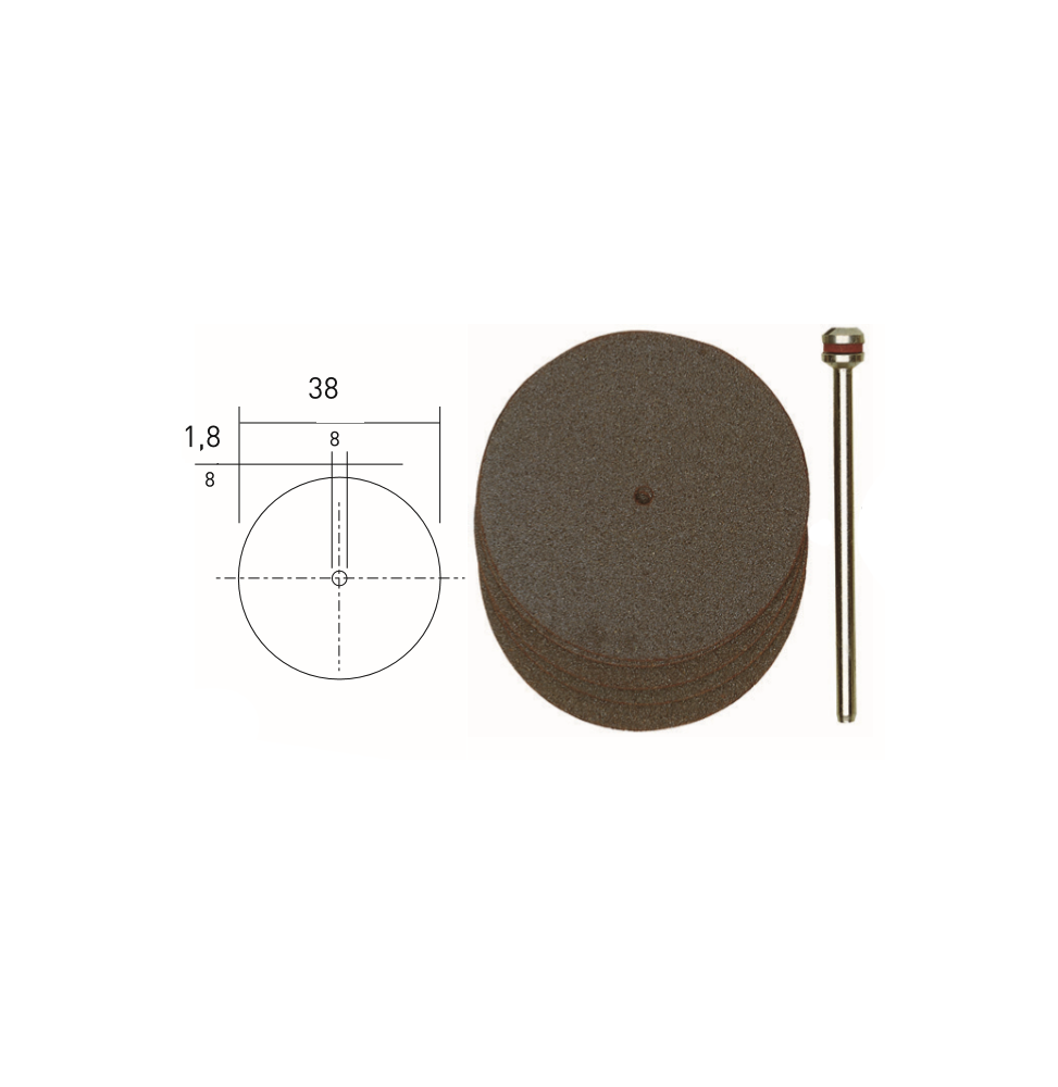 Proxxon 28820 KESME DİSKİ 10 LU 38 mm