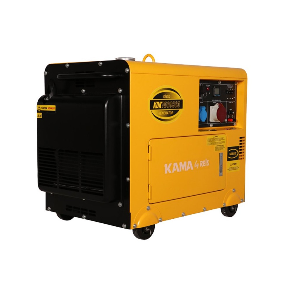 Kama By Reis KDK7500SC3 DİZEL JENERATÖR 5.5 kW/6.9 kVA