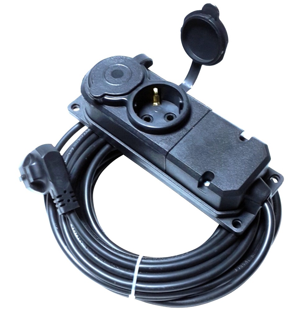 Topart TA01566 2 Lİ GRUP PRİZLİ UZATMA KABLOSU 30 mt