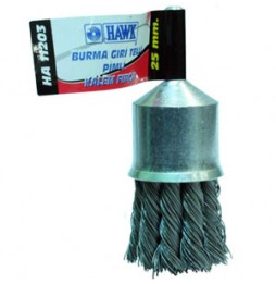 Hawk HA11203 GRİ BURMA TELLİ PİMLİ KALEM FIRÇA 25 mm