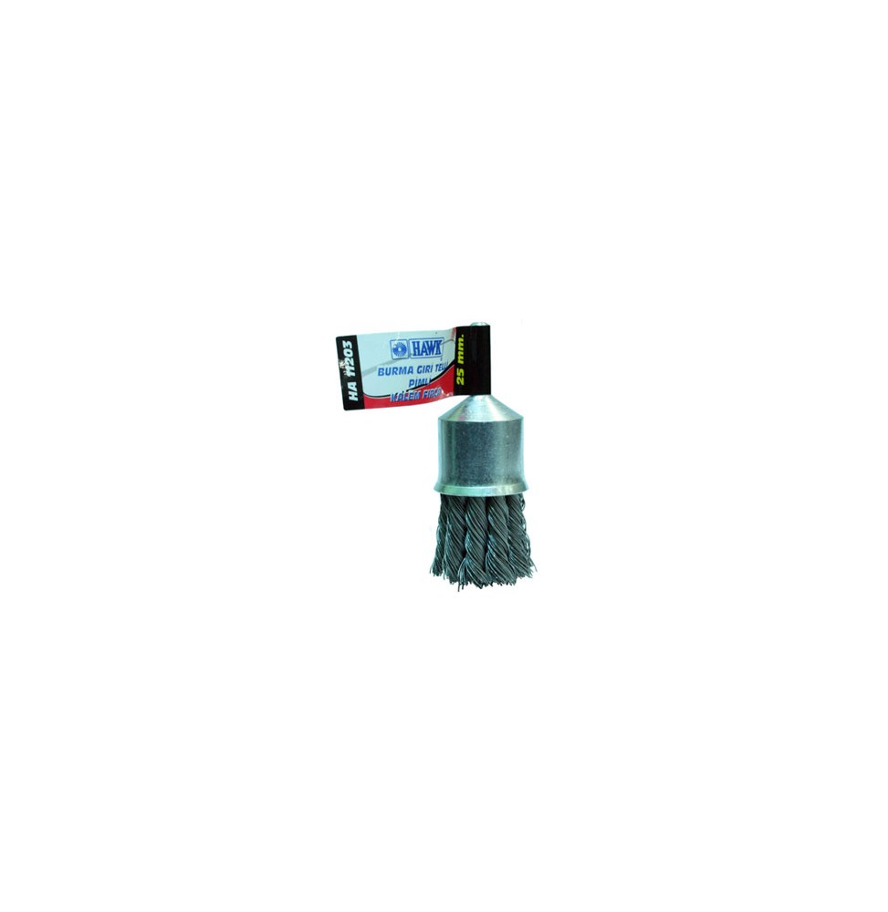 Hawk HA11203 GRİ BURMA TELLİ PİMLİ KALEM FIRÇA 25 mm
