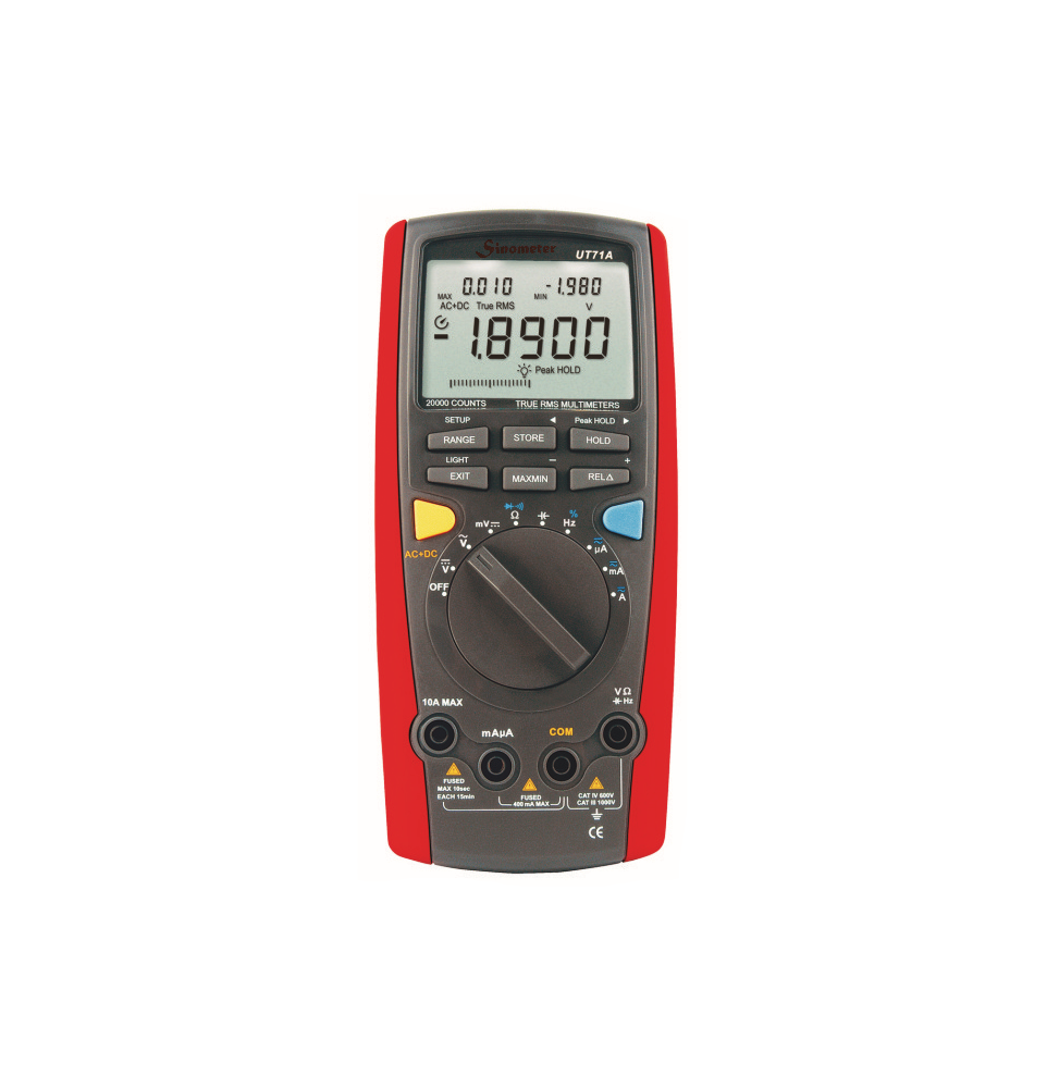 Uni-t UT71A DİJİTAL TRUE RMS MULTİMETRE