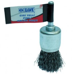 Hawk HA11143 GRİ TELLİ PİMLİ KALEM FIRÇA 12 mm