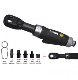 Gison GP854J ADAPTÖRLÜ HAVALI CIRCIR KOLU