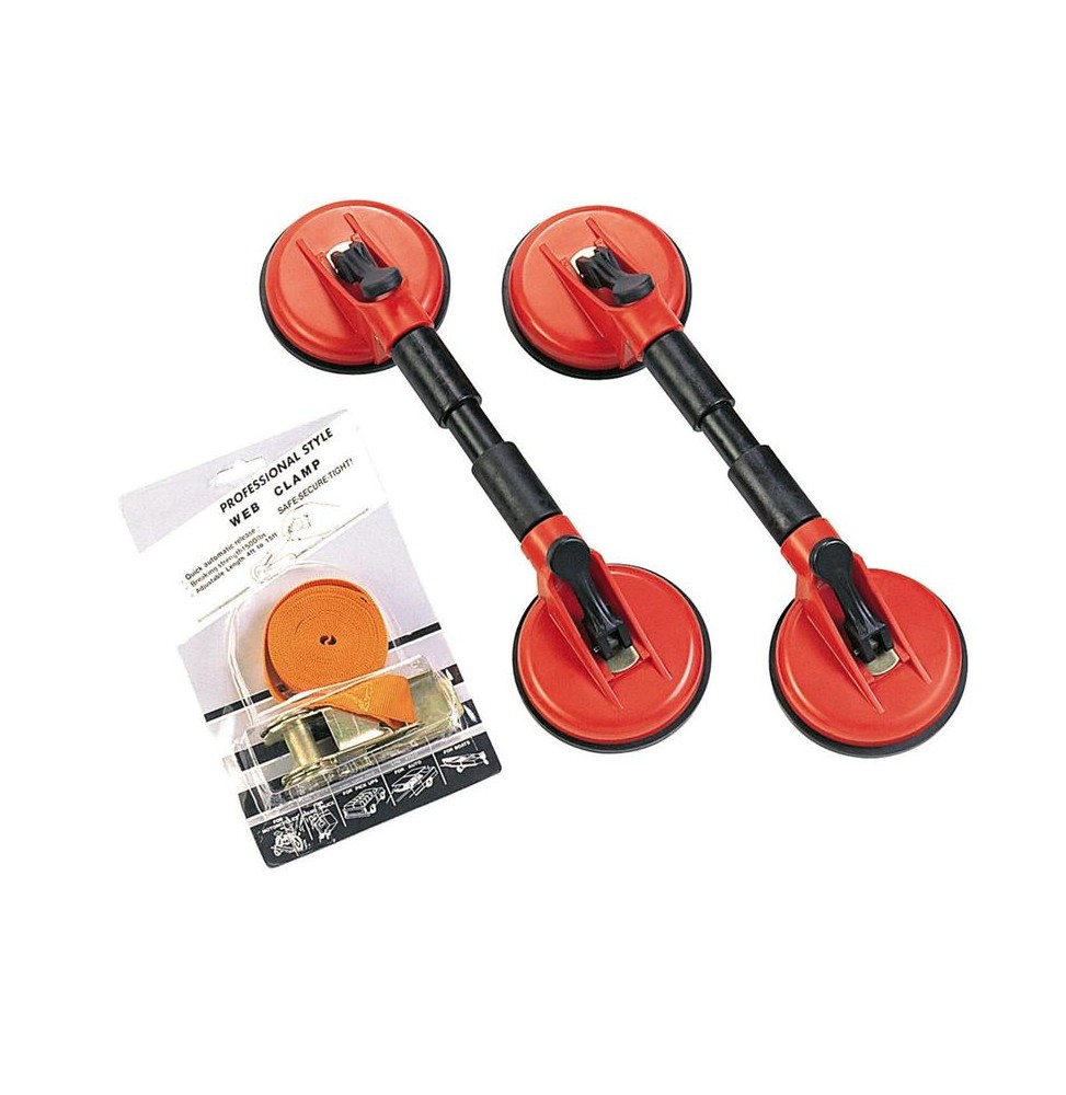 Gison GPGAS617 2x2 Lİ CAM VANTUZU SETİ