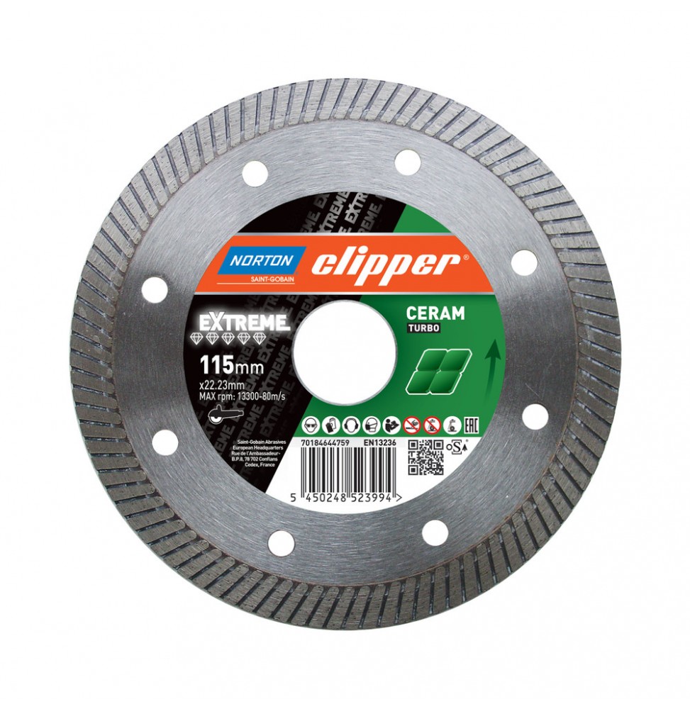 Clipper 21970 EXTREME CERAM TURBO TESTERE 180 mm