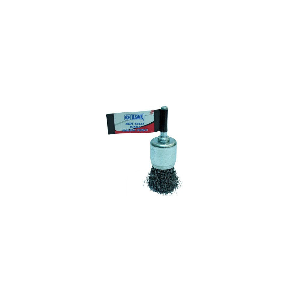 Hawk HA11137 GRİ TELLİ PİMLİ KALEM FIRÇA 30 mm