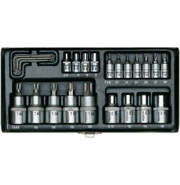 Proxxon Endüstriyel 23102 24 PARÇALI TORX LOKMA TAKIMI