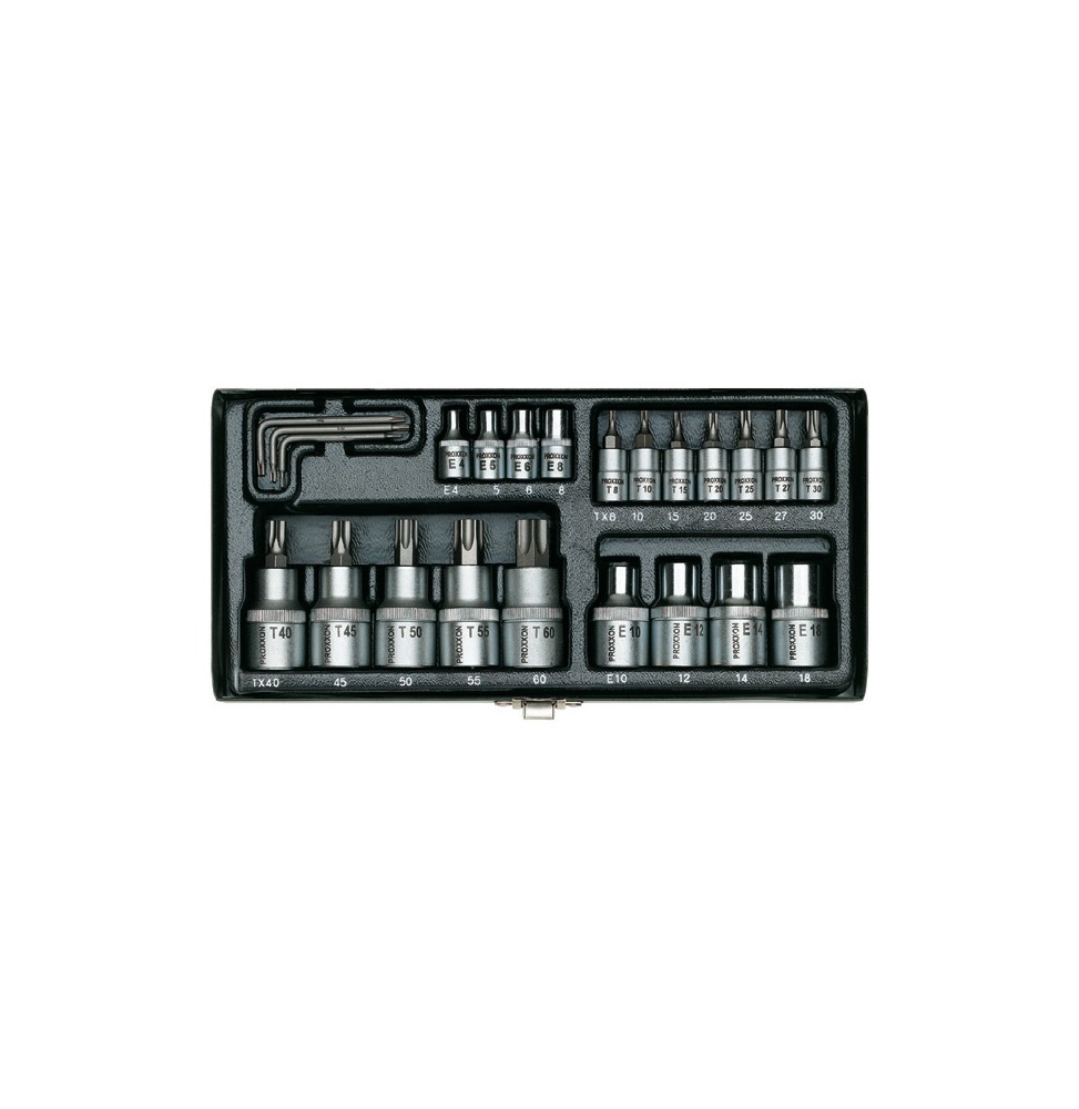 Proxxon Endüstriyel 23102 24 PARÇALI TORX LOKMA TAKIMI