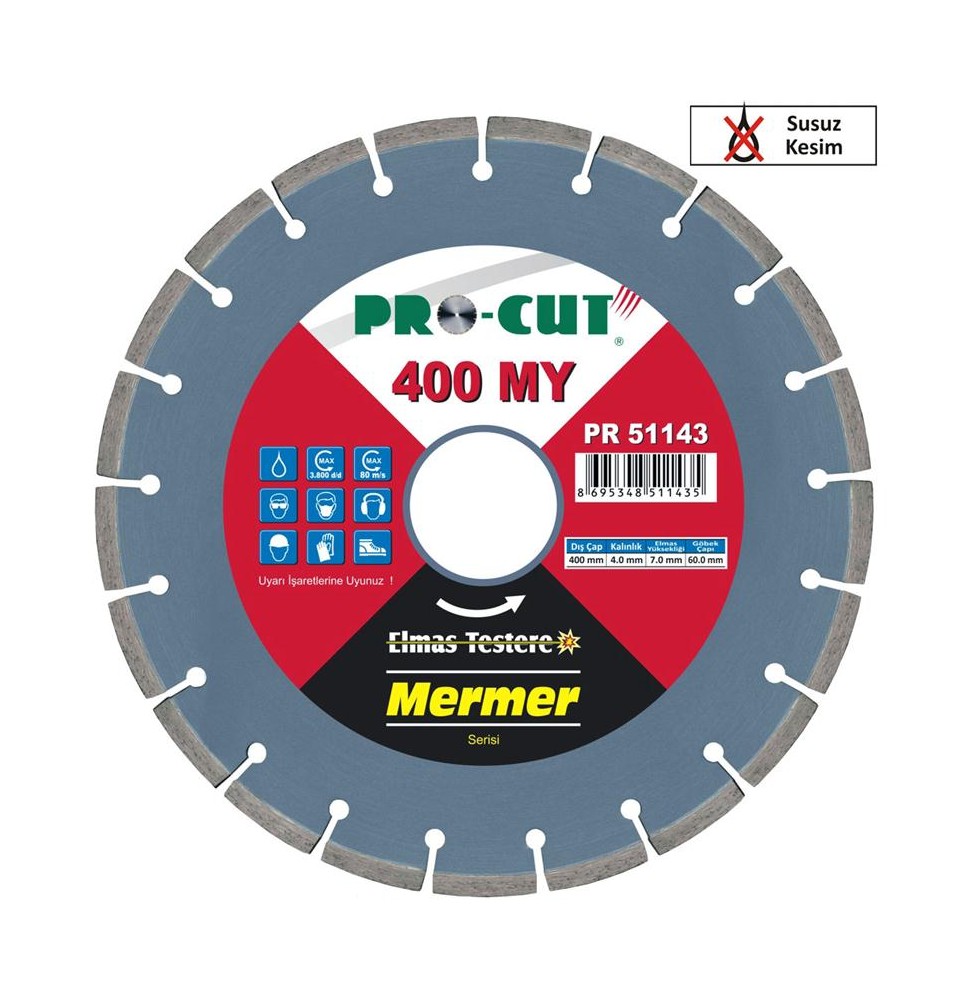 Procut PR51135 MERMER TESTERE 300 MY