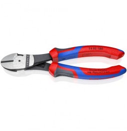 Knipex 7402180 KNIPEX 74 02 180 AĞIR TİP YAN KESKİ