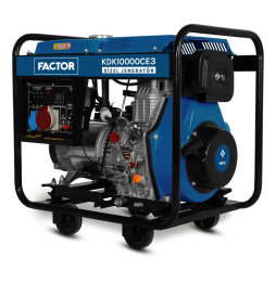 Factor KDK10000CE3 9.4 KVA DİZEL JENERATÖR TRİFAZE