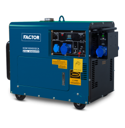 Factor KDK10000SCA 9.4 KVA OTOMATİK KABİNLİ JENERATÖR 230V