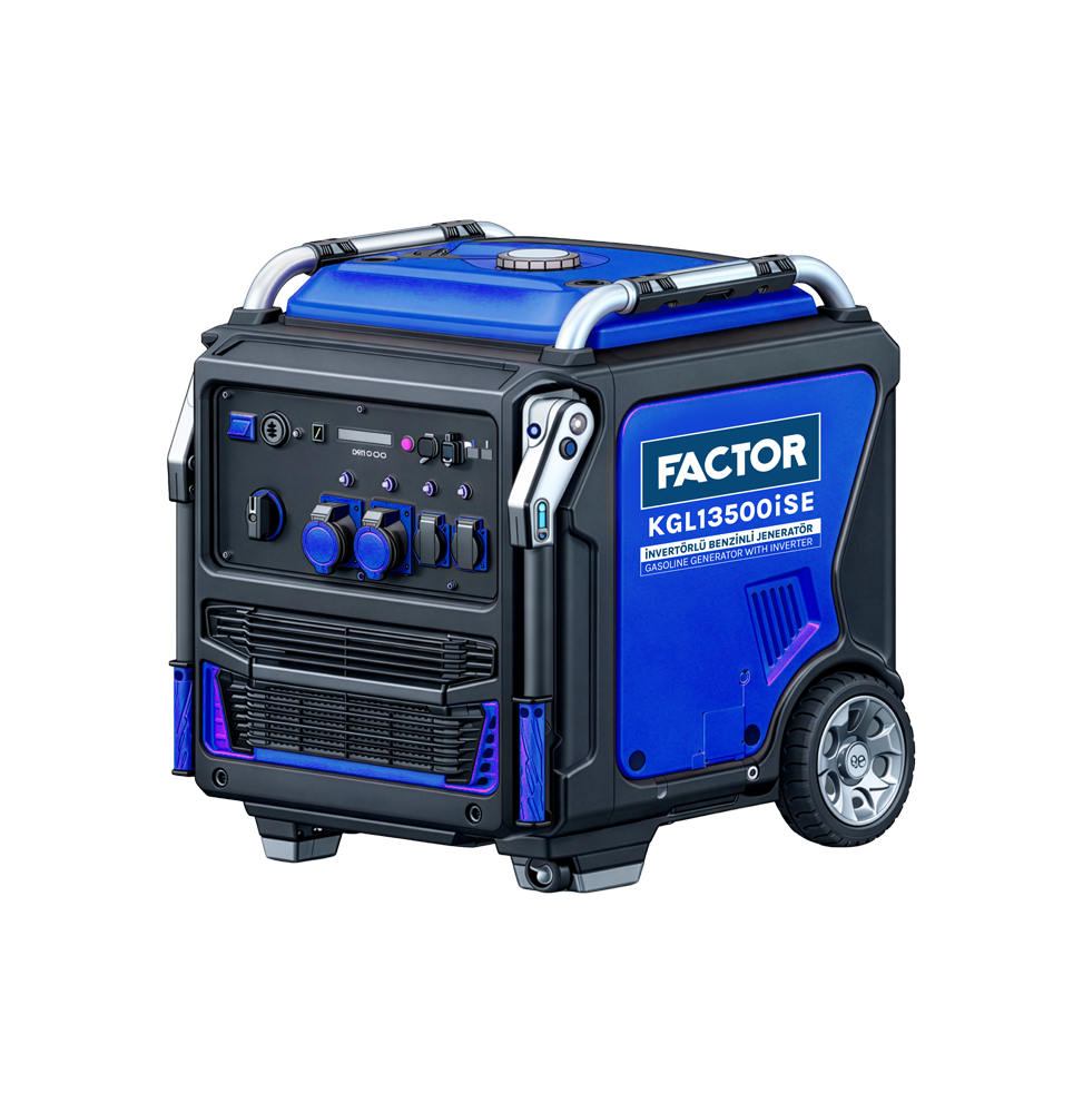 Factor KGL13500ISE iNVERTÖRLÜ BENZİNLİ JENERATÖR 11 KW
