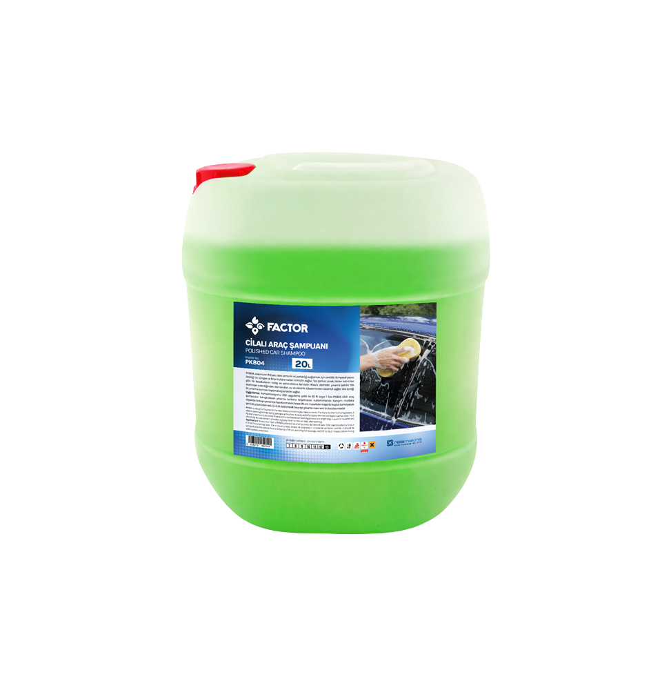 Factor PK804 20LT Fırçasız Köpüklü Oto Yıkama