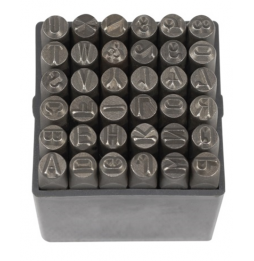 Partner PT03046 ÇELİK HARF 36 PARÇA 10 mm