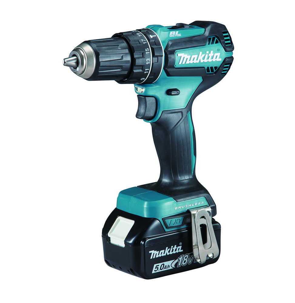DARBELİ MATKAP VİDALAMA 18V Makita DHP485RTJ