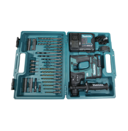 AKÜLÜ 76 PARÇA UÇ SETİ 12V Makita HR166DWAE1