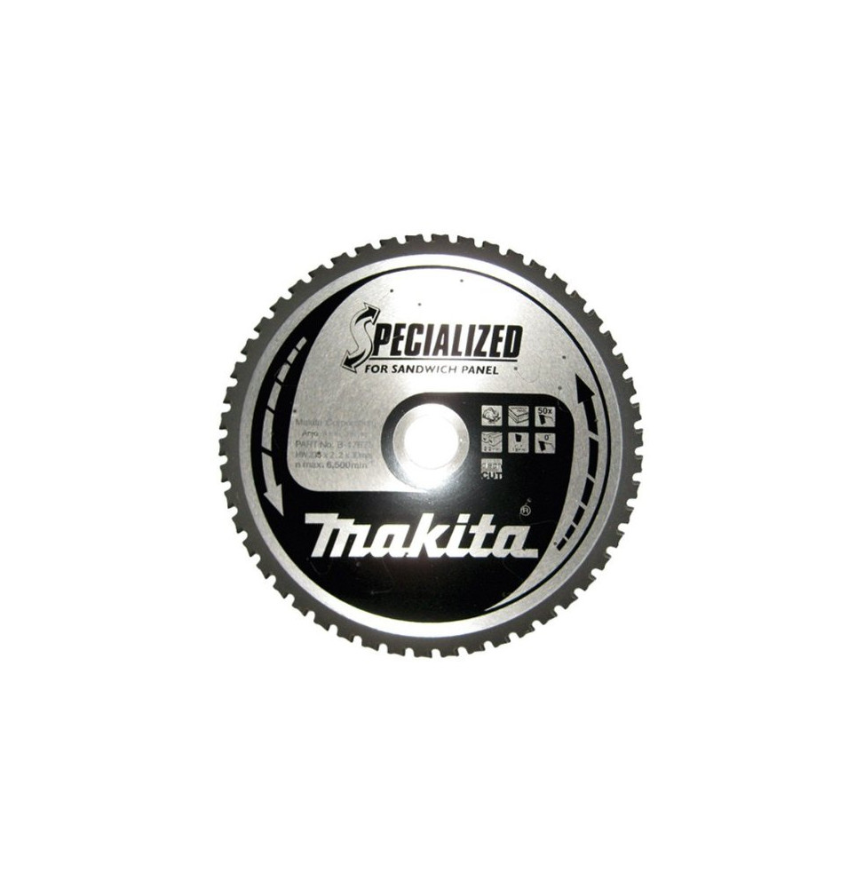 FİBERCEMENT KESİM DAİRE TESTERE 270x60 DİŞ Makita B-17681