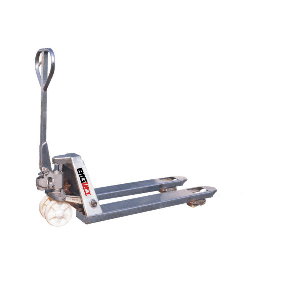 GALVANİZ  -  POLYAMİD TEKERLEKLİ TRANSPALET 2000 kg Biglift RM-ACZ20H GALVANİZ  -  POLYAMİD TEKERLEKLİ TRANSPALET 2000 kg Biglift RM-ACZ20H