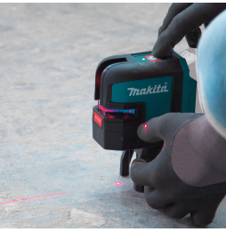 Makita SK106DZ 4 NOKTA KIRMIZI ÇAPRAZ ÇİZGİ LAZERİ (AKÜLÜ)