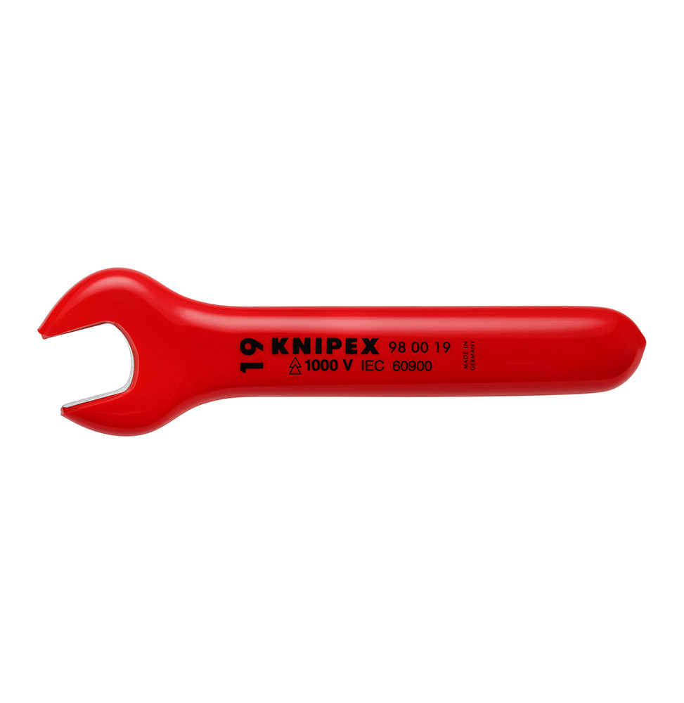 TEK AĞIZ ANAHTAR 19.0 mm Knipex 980019