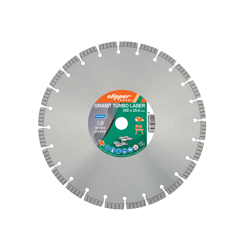 PRO GRANITE TURBO TESTERE 180 mm Clipper 26527