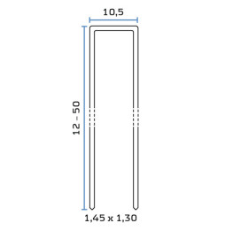 Bea 14/40 14 SERİSİ ZIMBA TELİ 40 mm