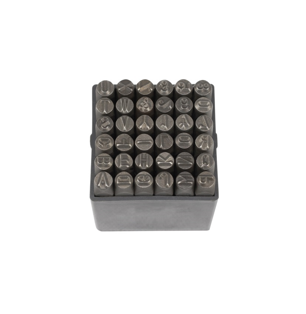 ÇELİK HARF 36 PARÇA 6 mm Partner PT03044