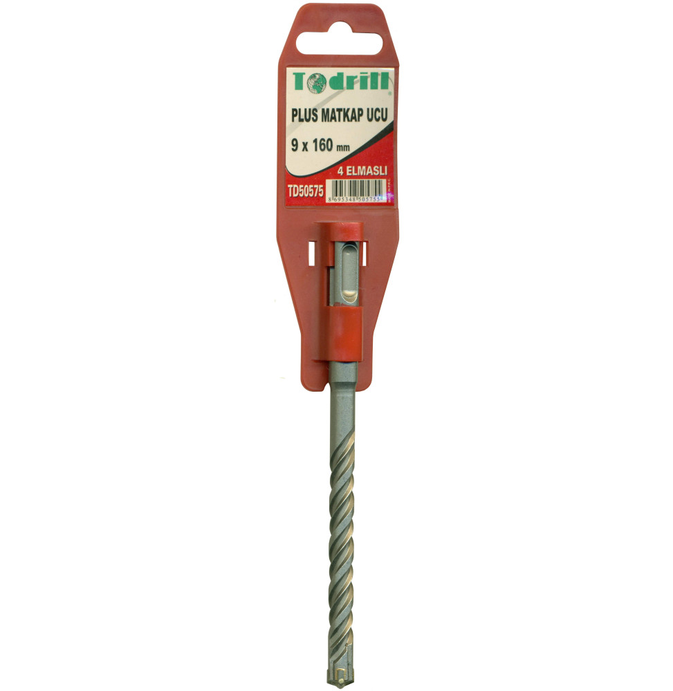 SDS - PLUS 4 ELMASLI MATKAP UCU 12x350 mm Todrill TD50591
