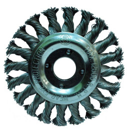 GRİ BURMA TELLİ DAİRE FIRÇA 200 mm Hawk HA10161