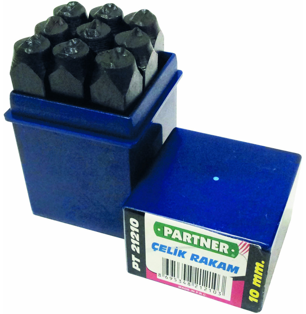 ÇELİK RAKAM 9 PARÇA 4 mm Partner PT21204