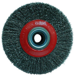 GRİ TELLİ DAİRE FIRÇA 175x25 mm Hawk HA10179