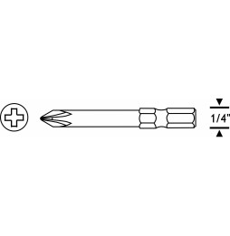 YILDIZ BİTS UÇ PH4 75mm Proscr SCR03079