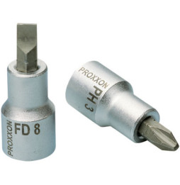 1/2" DÜZ UÇLU LOKMA TORNAVİDA Proxxon Endüstriyel 23464