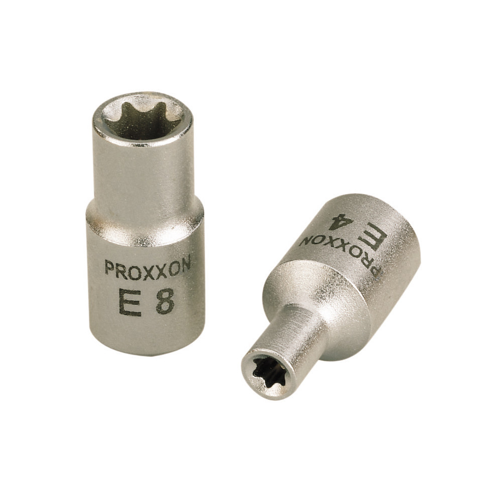 1/4" DIŞ TORX LOKMA E6 Proxxon Endüstriyel 23792
