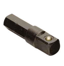 1/4" DİŞİ KAREDEN 1/4" ERKEK ALTI KENARA ADAPTÖR Proxxon Endüstriyel 23701