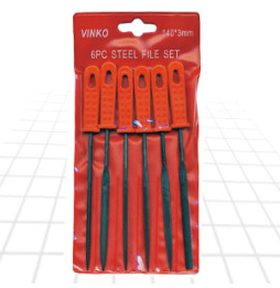 6 LI SAATÇİ EĞE SETİ 140x3 mm Blu-Mol VI29309