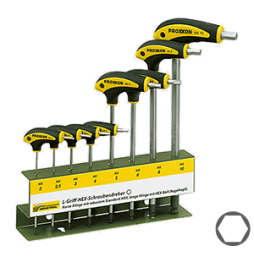 Proxxon Endüstriyel 22650 22 650 PROXXON T SAPLI ALLEN ANAHTAR SETI