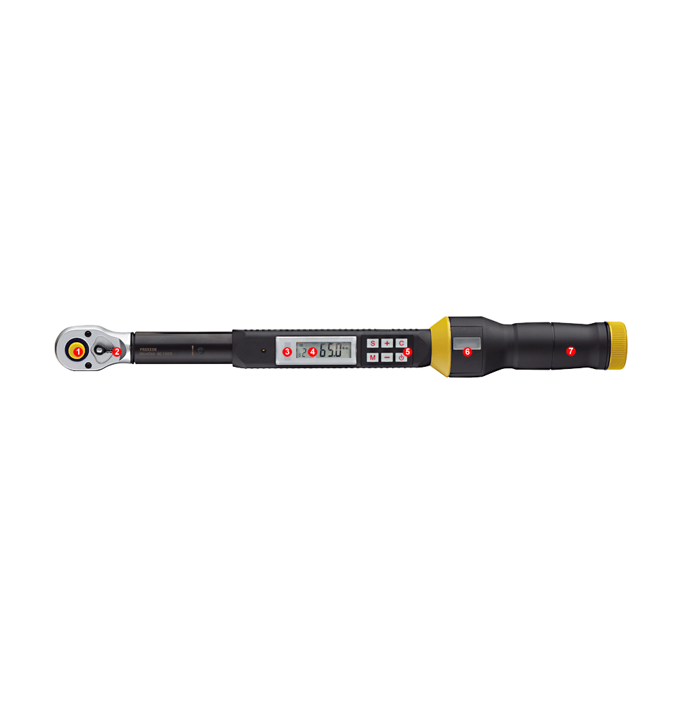 Proxxon Endüstriyel 23337 Elektronik tork anahtarı MC100/E
