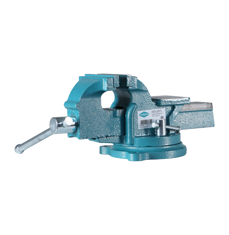 Eurostar HD12075 Tezgah Mengenesi Döner Tabanlı 75mm