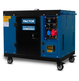 Factor KDK11500SC3 11 KVA DİZEL KABİNLİ JENERATÖR TRİFAZE